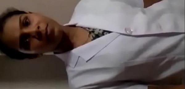  Indian nurse showing her asset to duty doctor - XVIDEOS com